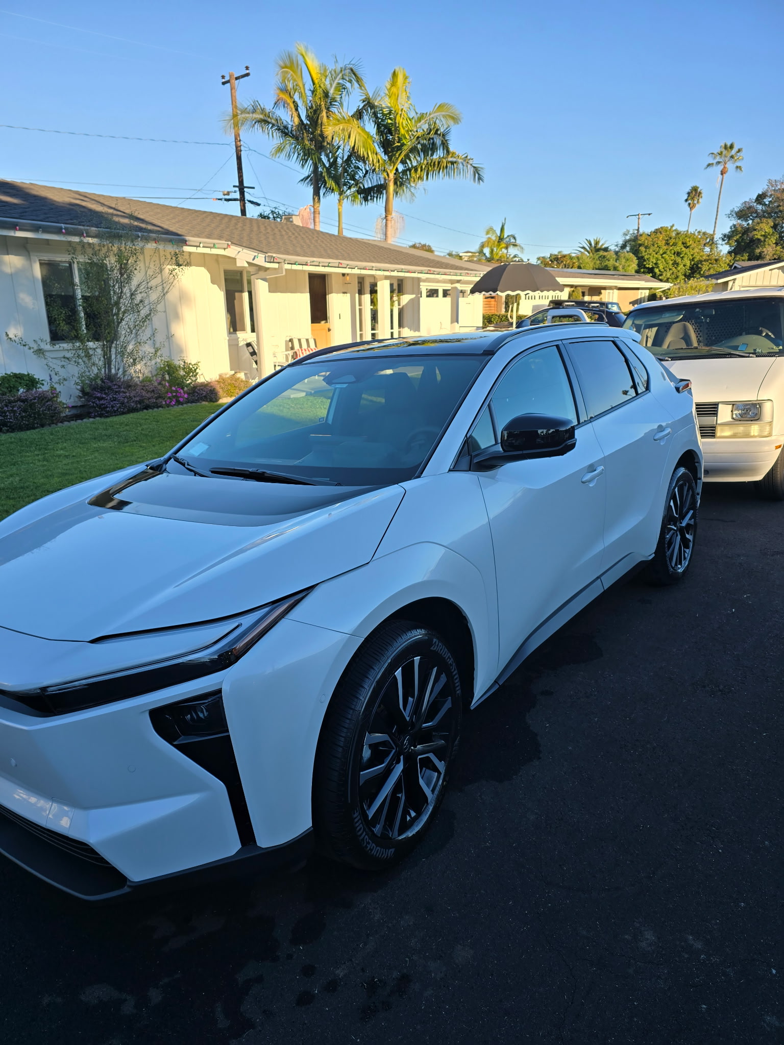 White Kia after detail